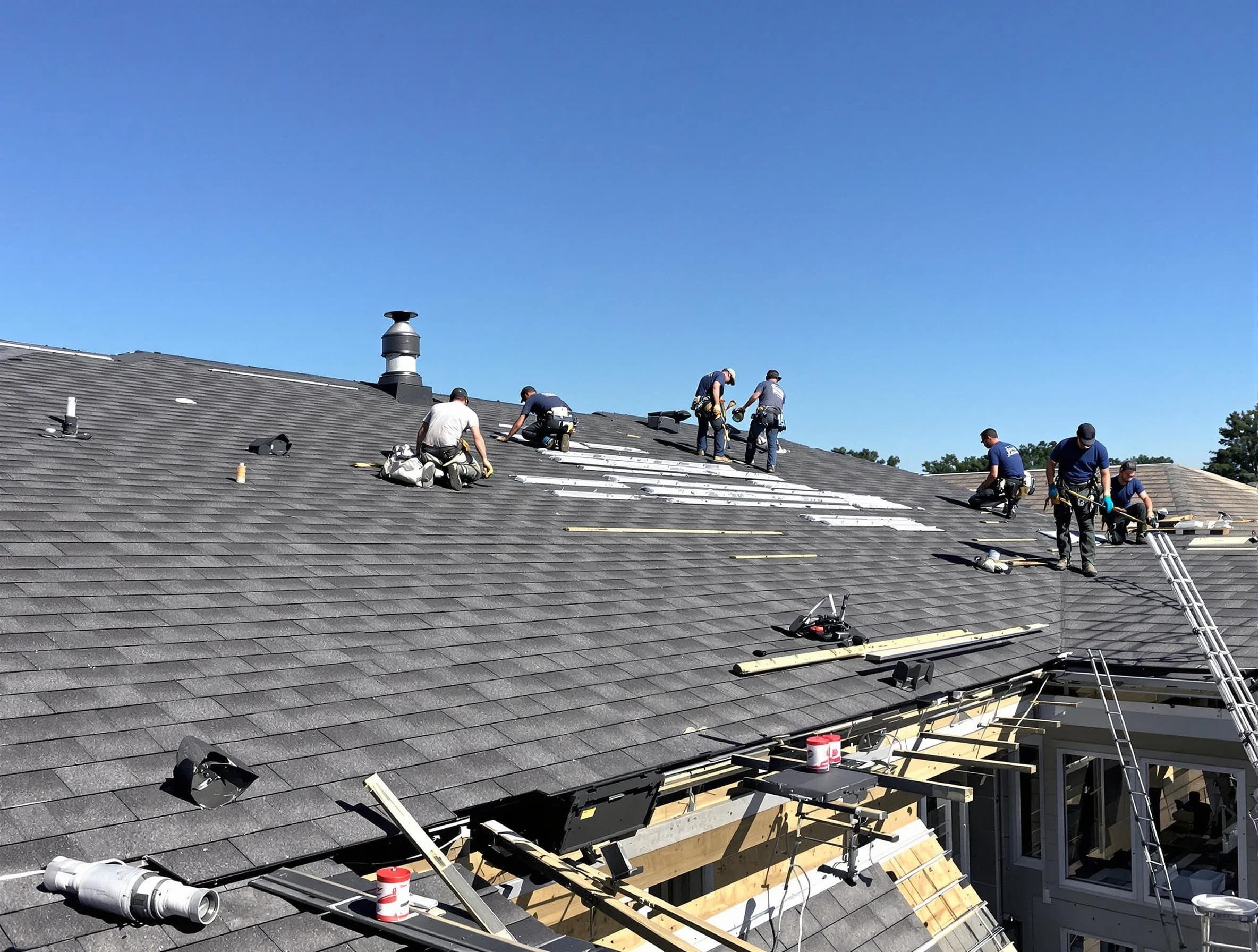 Cleveland OH Roofers experts performing roof installation in Cleveland, OH